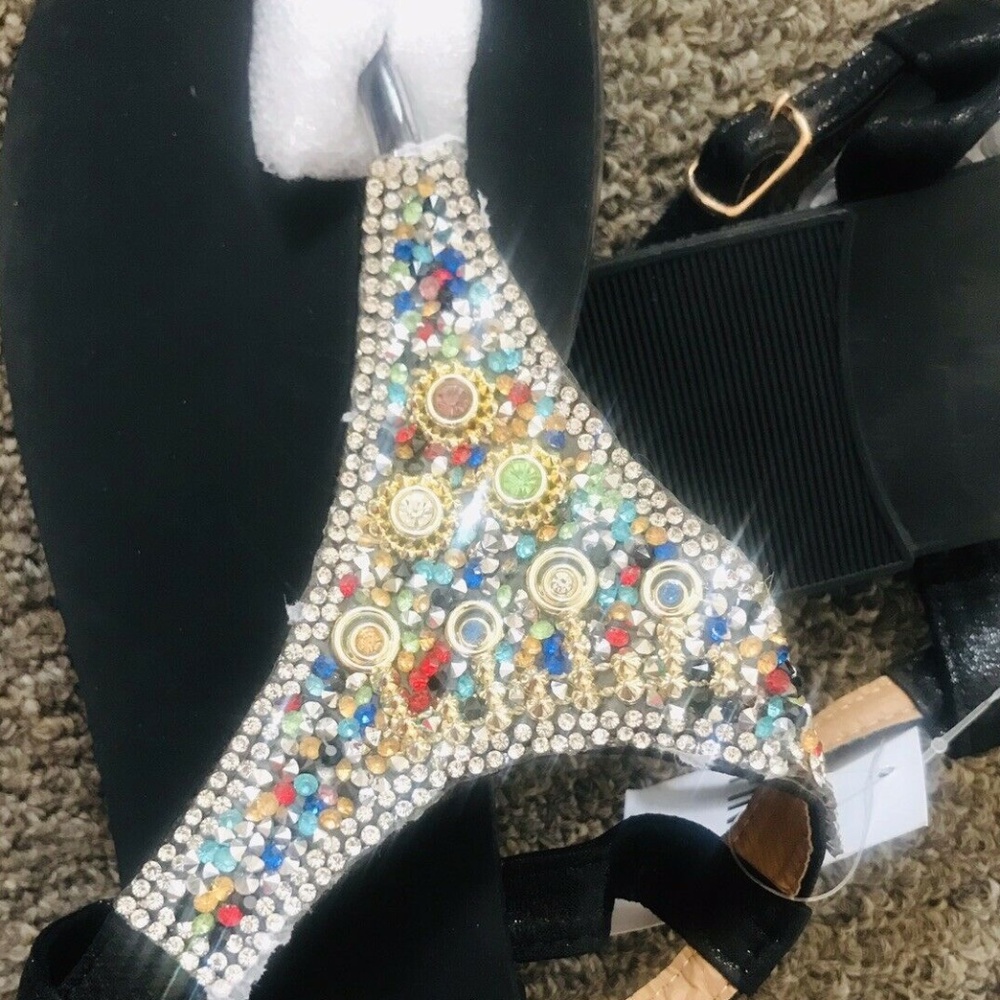 Embellished Women Sandals Size 11